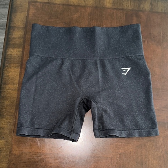 Gymshark Charcoal Bike Shorts - Picture 1 of 3